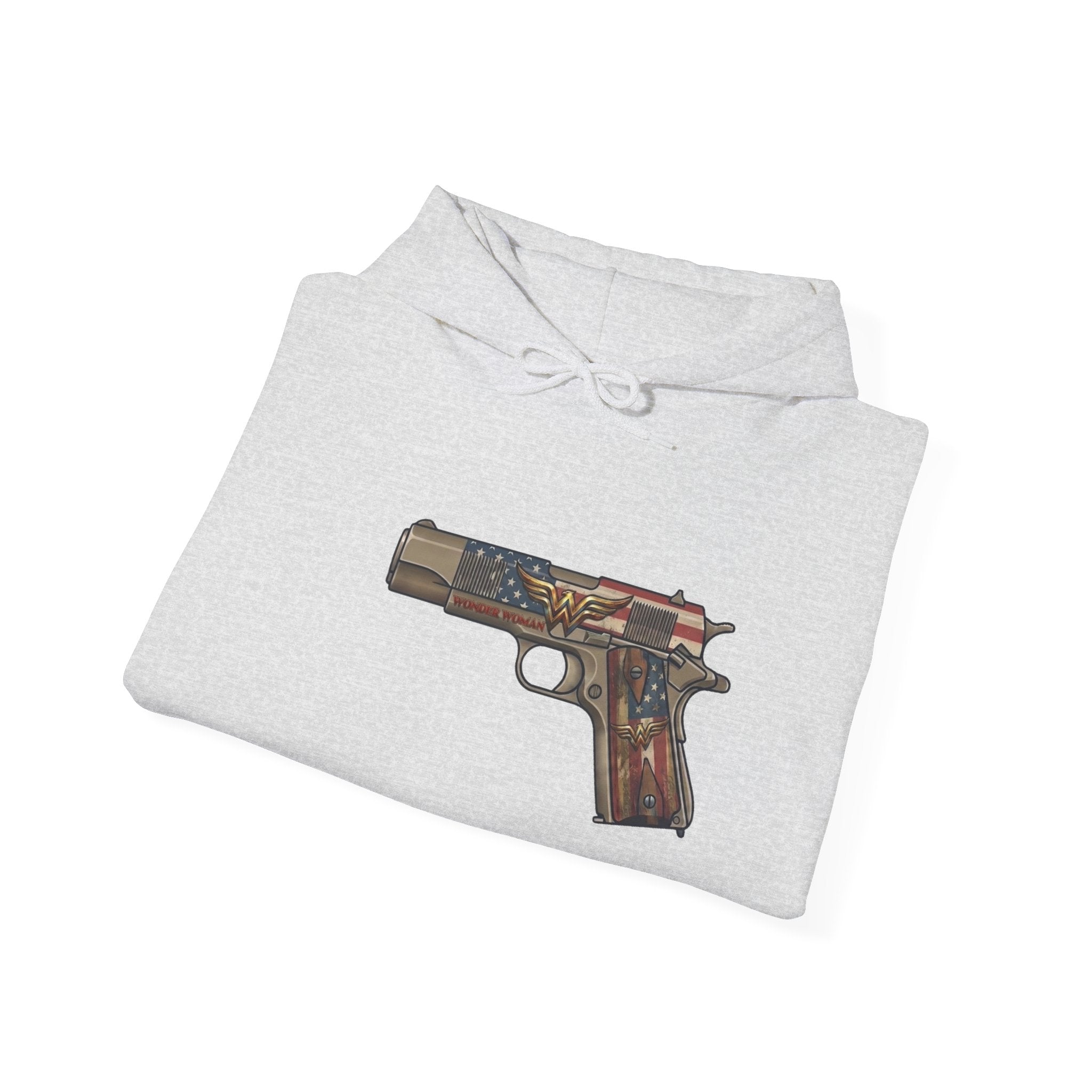 WW emblem Pistol Graphic Hoodie