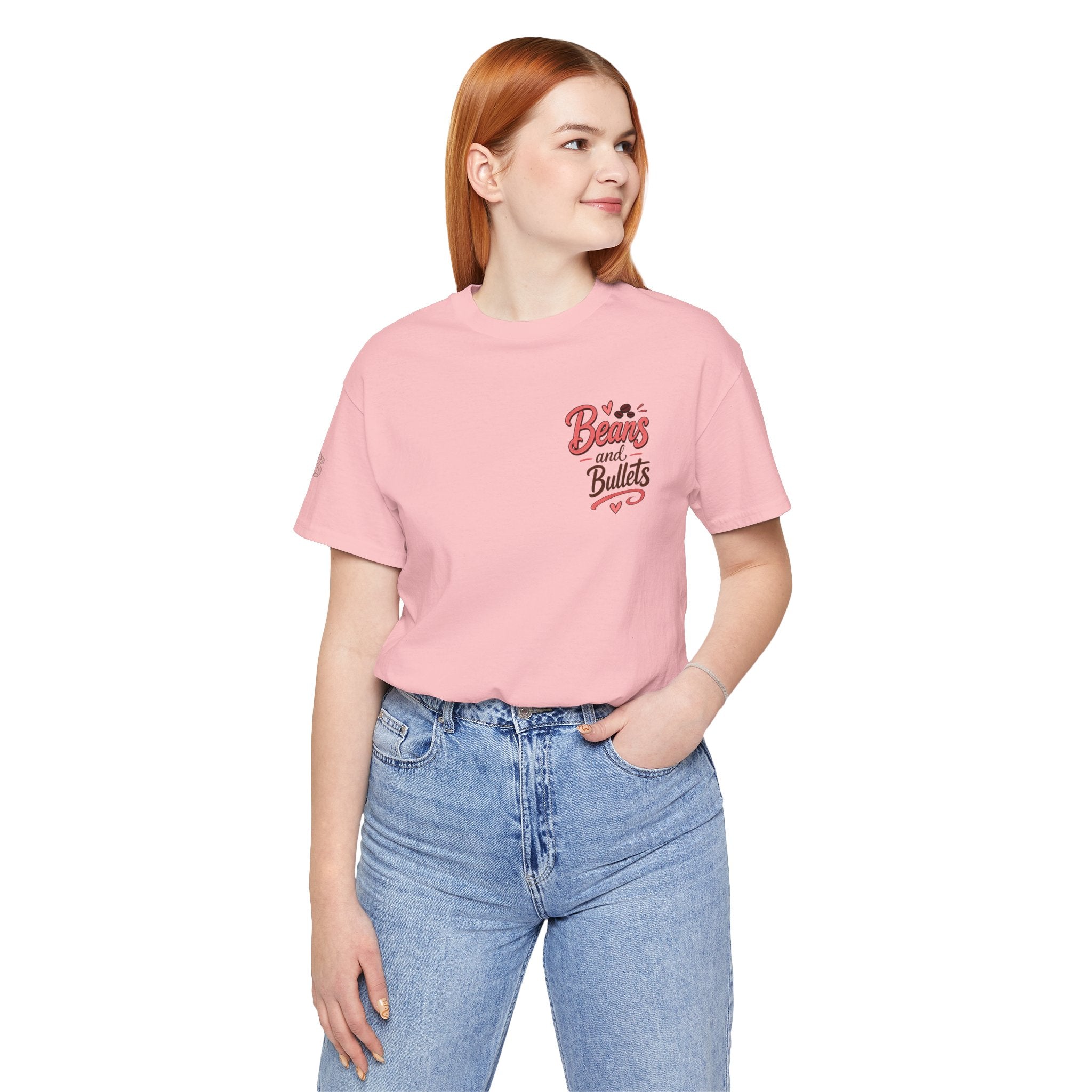 'Beans and Bullets' Coffee Lover T-Shirt