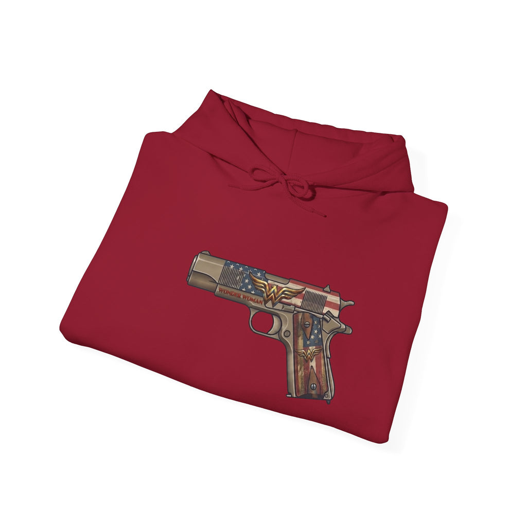 WW emblem Pistol Graphic Hoodie