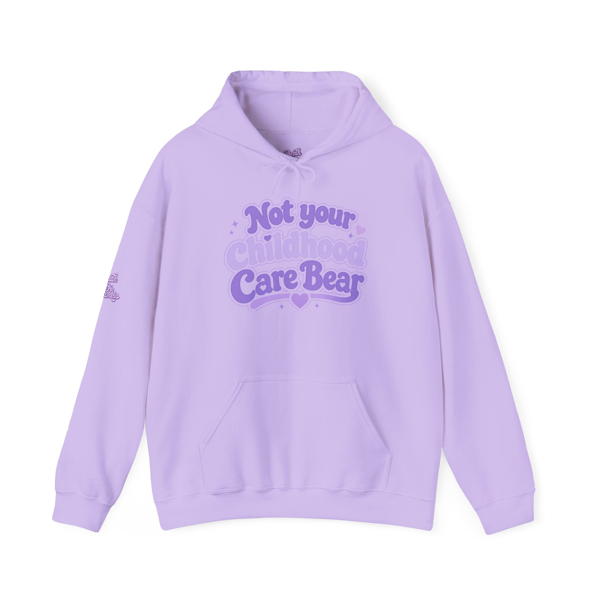 Not Your Childhood Care Bear Hoodie — Retro Care Bears Graphic Hoodie