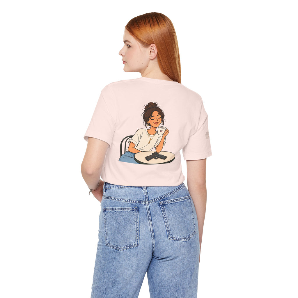 'Beans and Bullets' Coffee Lover T-Shirt