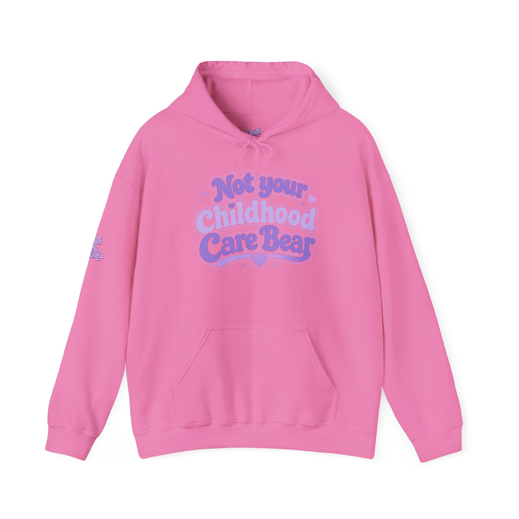 Not Your Childhood Care Bear Hoodie — Retro Care Bears Graphic Hoodie