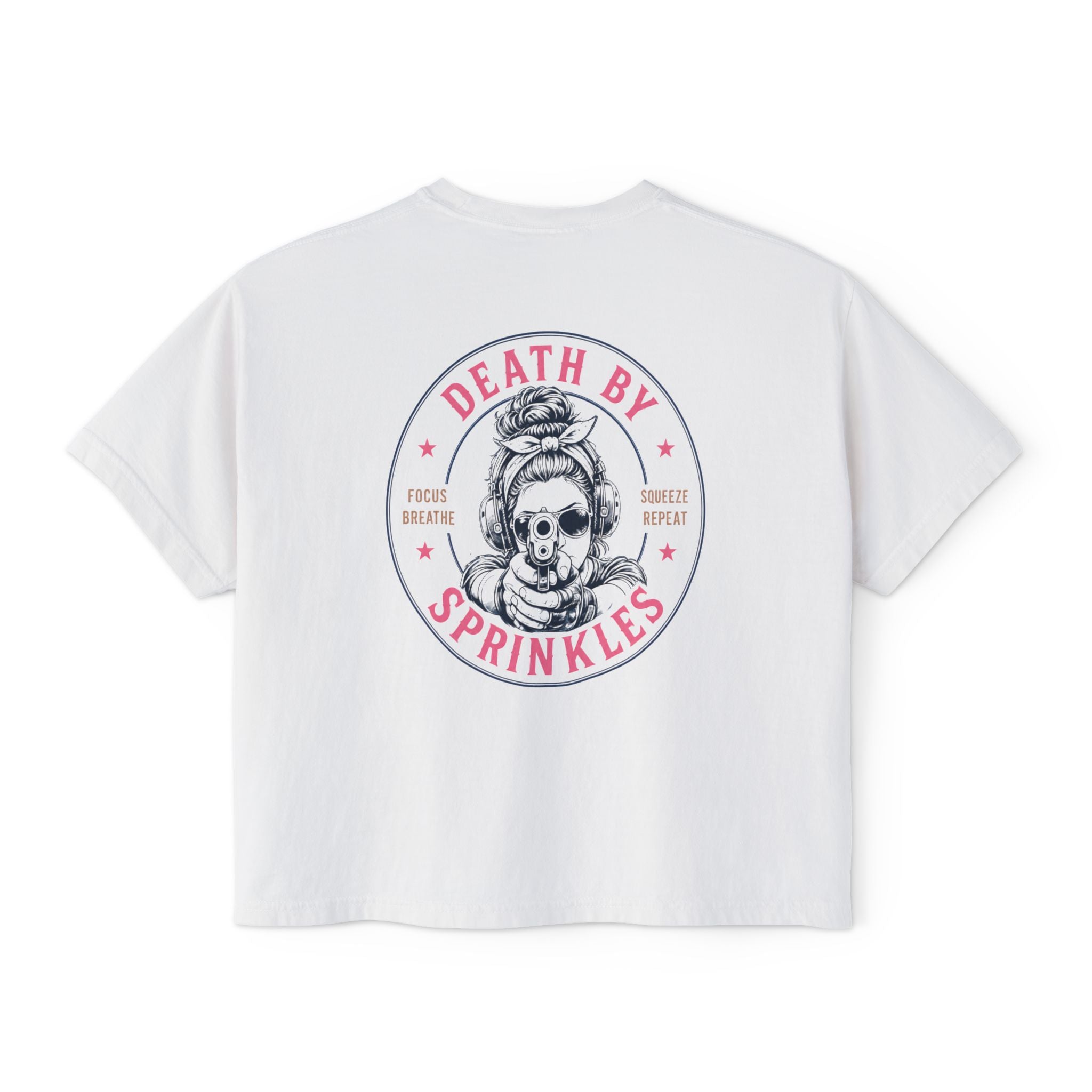 Death By Sprinkles-Women’s Crop T-Shirt