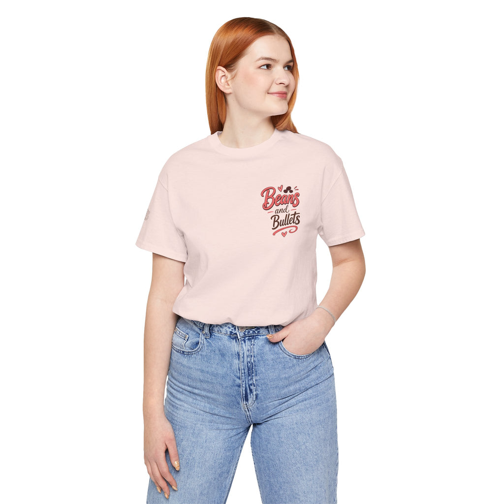 'Beans and Bullets' Coffee Lover T-Shirt