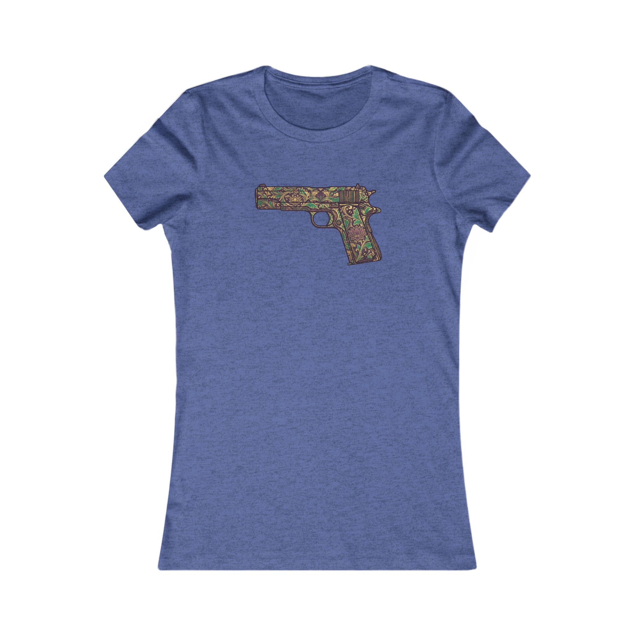 The Floral Collection-1911 Pistol-Women's T's