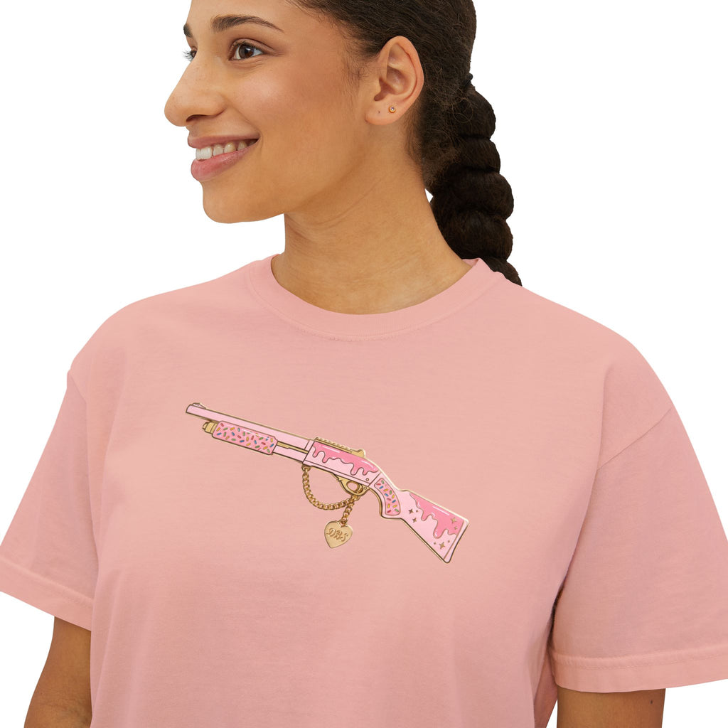 The Signature Sprinkles Collection- Shotgun- Women's Boxy Tee