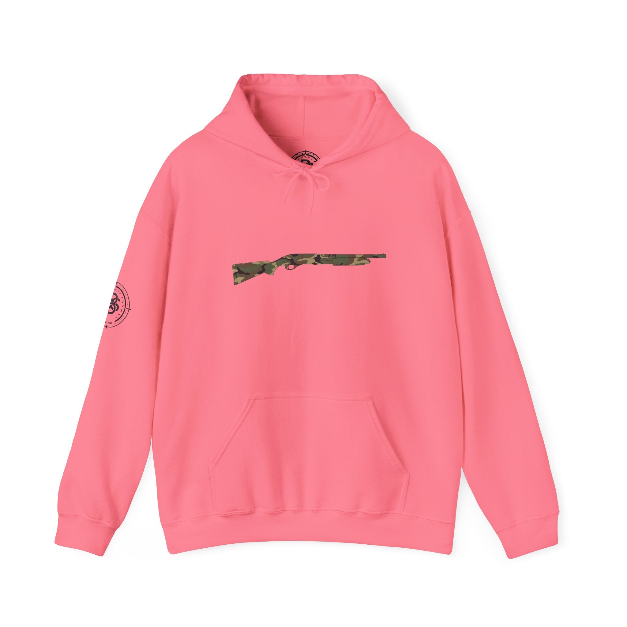 Camo Shotgun-Unisex Heavy Blend™ Hooded Sweatshirt