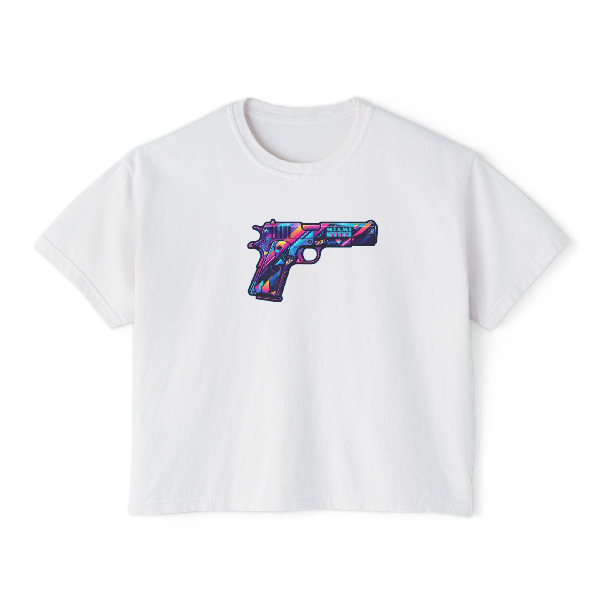 The Retro Collection-Pistol-Women's Boxy Tee