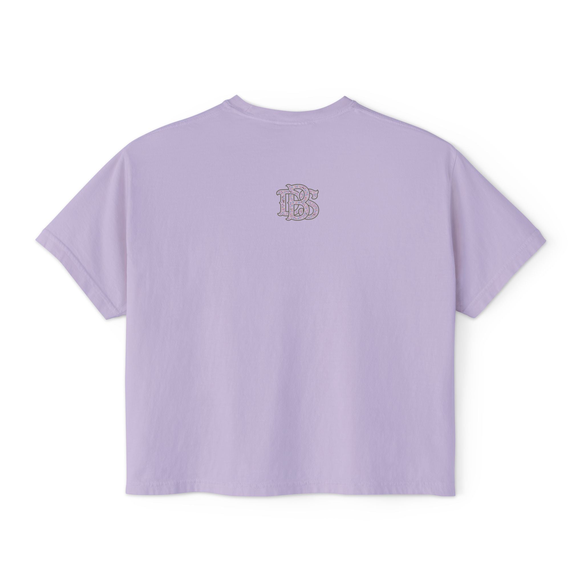 Beans and Bullets Women's Boxy Tee – Coffee Lover Graphic Crop Tee