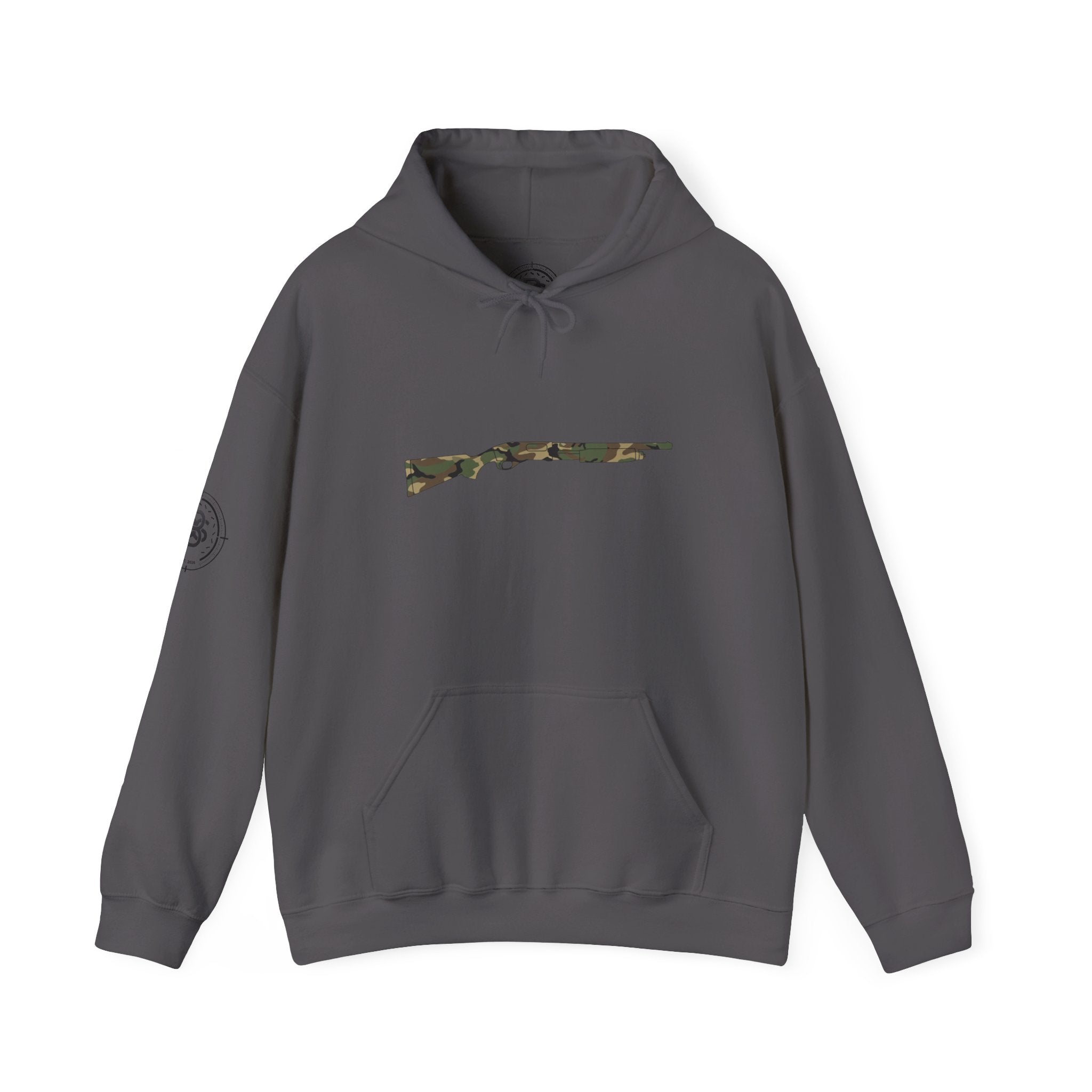 Camo Shotgun-Unisex Heavy Blend™ Hooded Sweatshirt