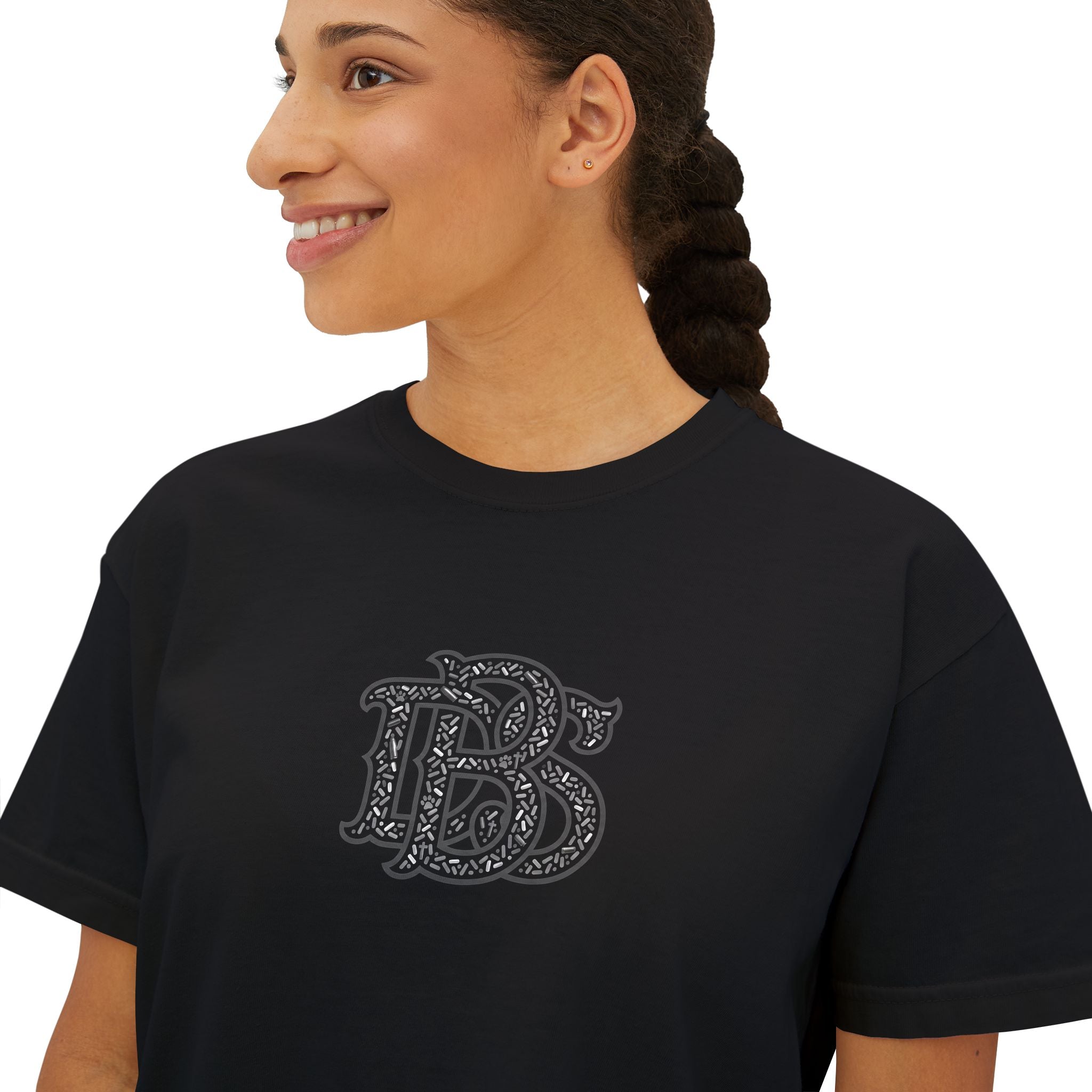 DBS Black Collection-Women's Boxy Tee