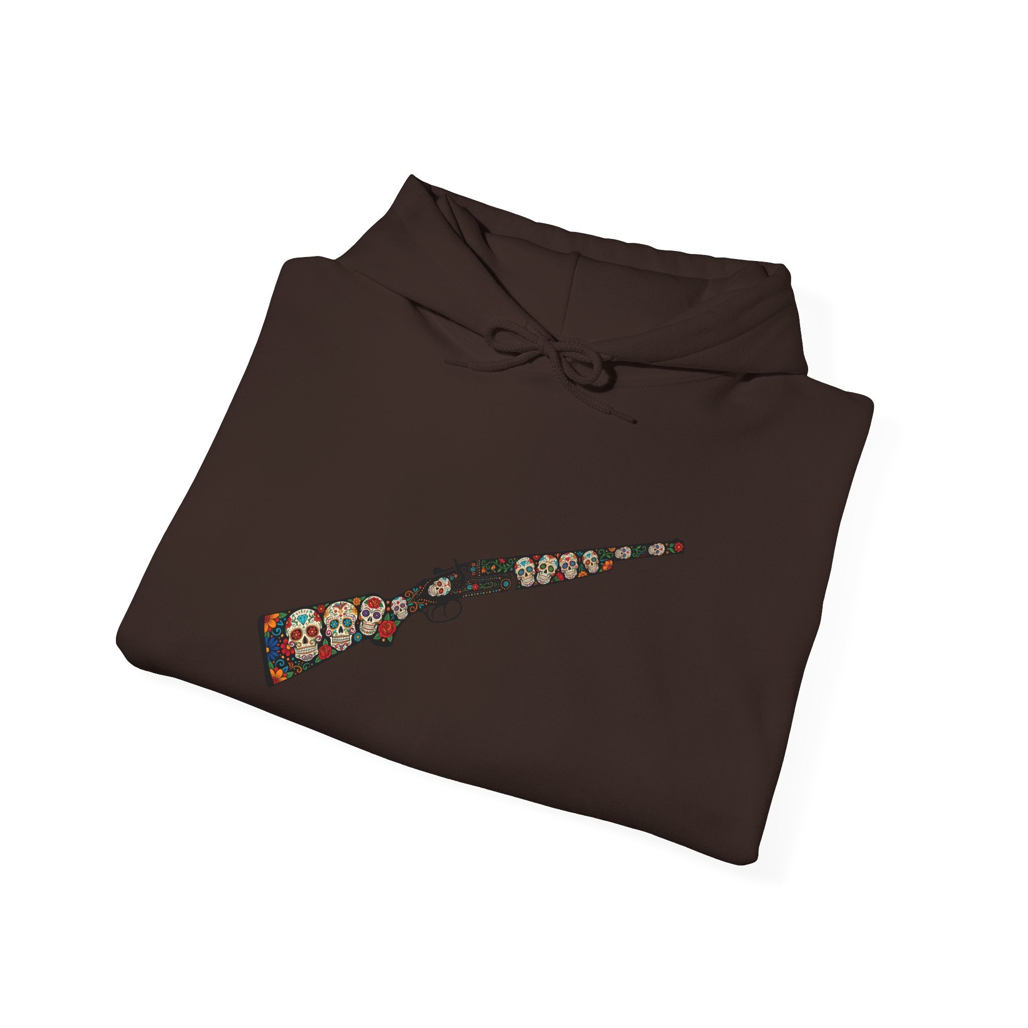 Sugar Skull Shotgun Graphic Hoodie