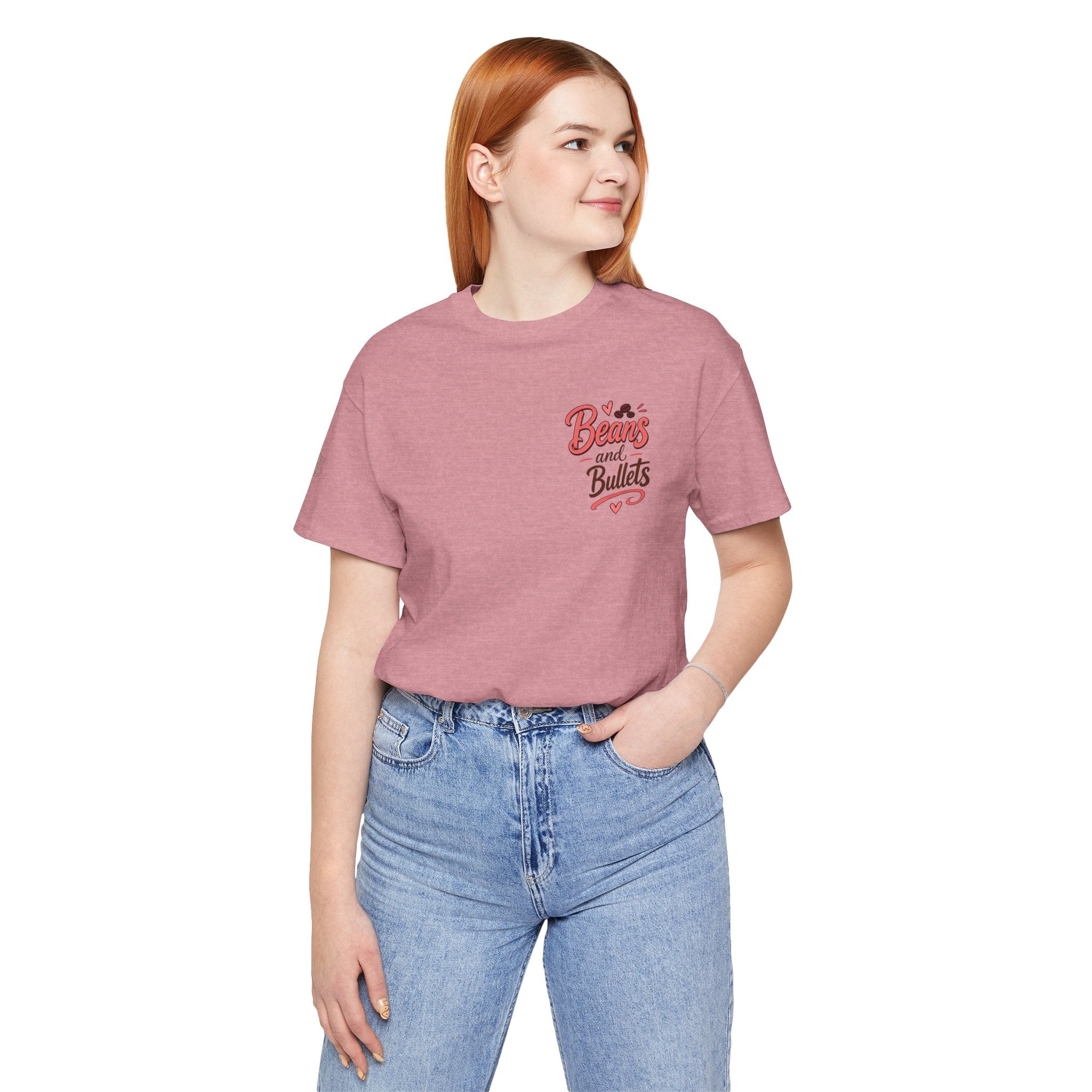 'Beans and Bullets' Coffee Lover T-Shirt