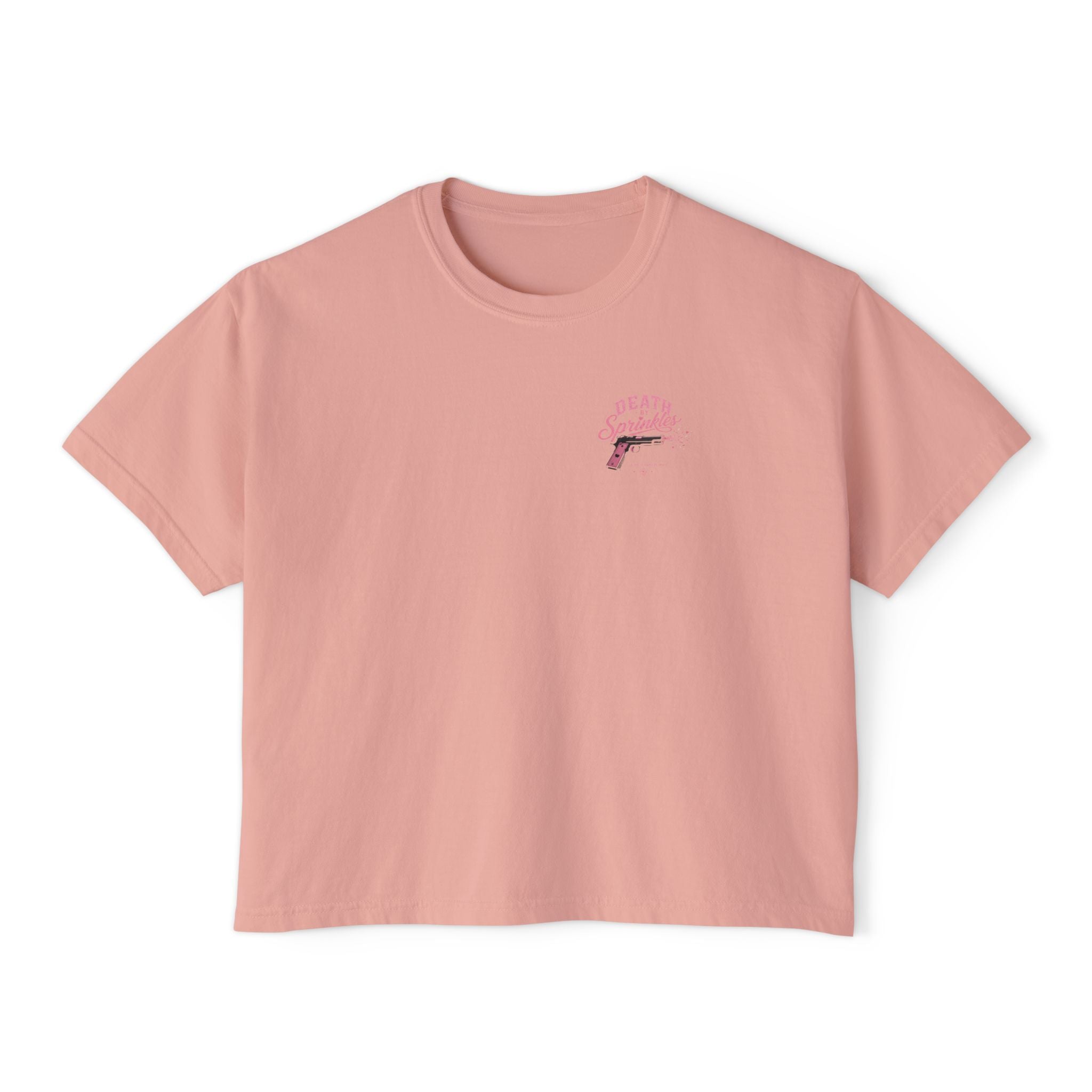 Death By Sprinkles-Women’s Crop T-Shirt