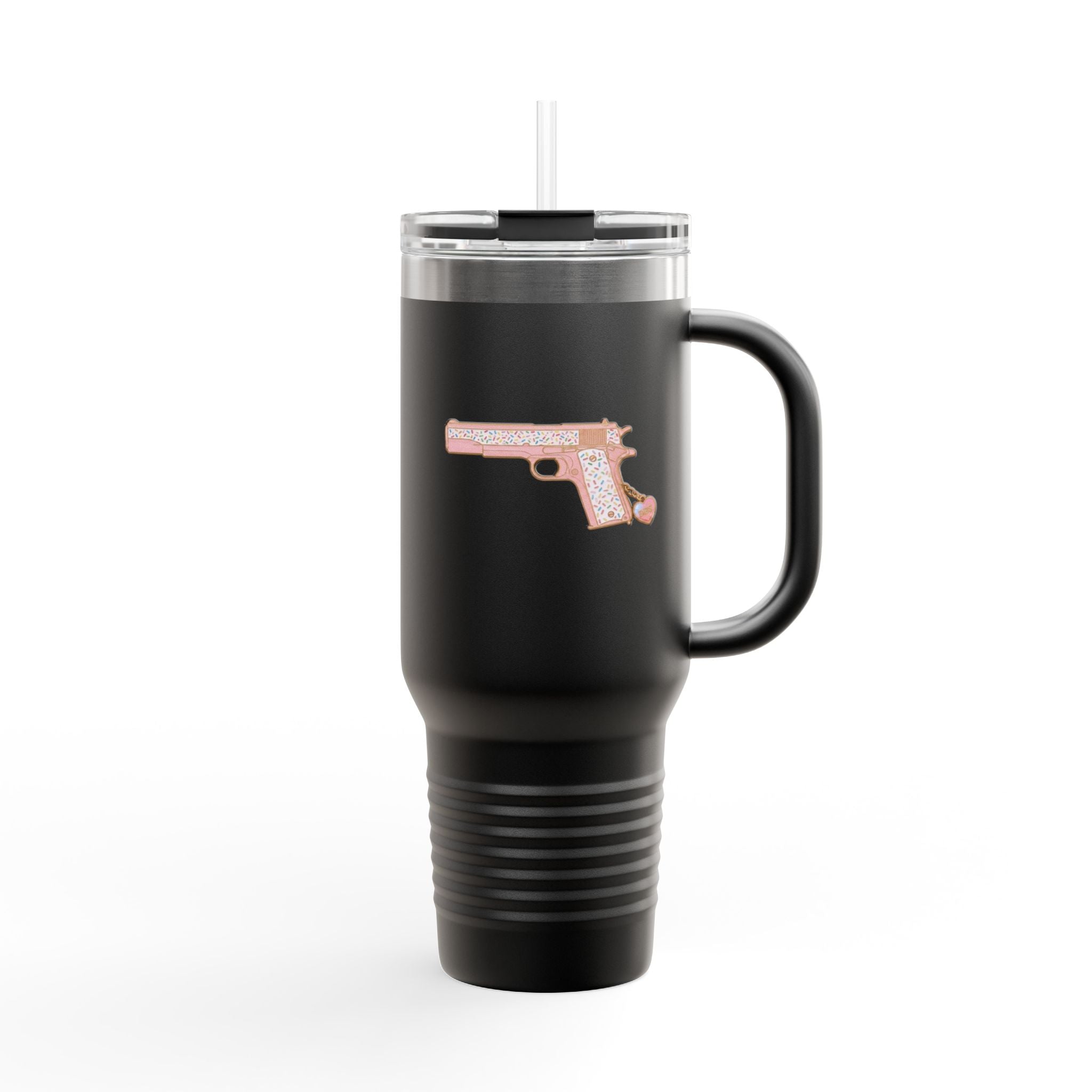 The Sprinkles Collection-1911 Pistol-40oz Insulated Travel Mug