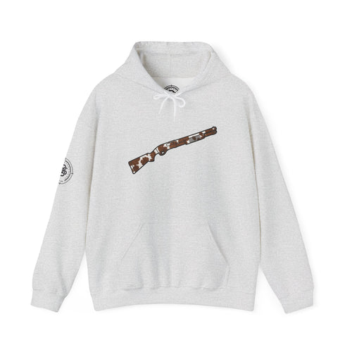 Cow Hide Shotgun Silhouette Hoodie
