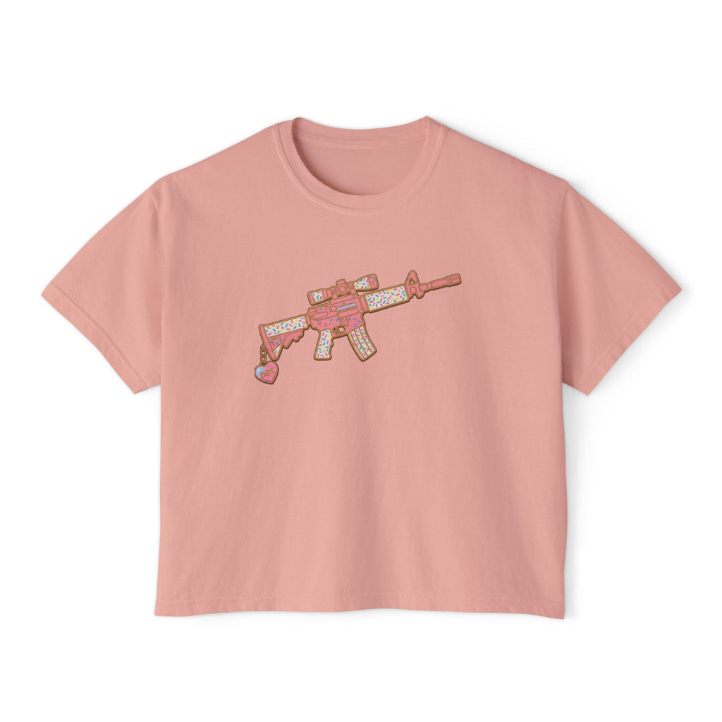 The Signature Sprinkles- AR Rifle- Women's Boxy Tee