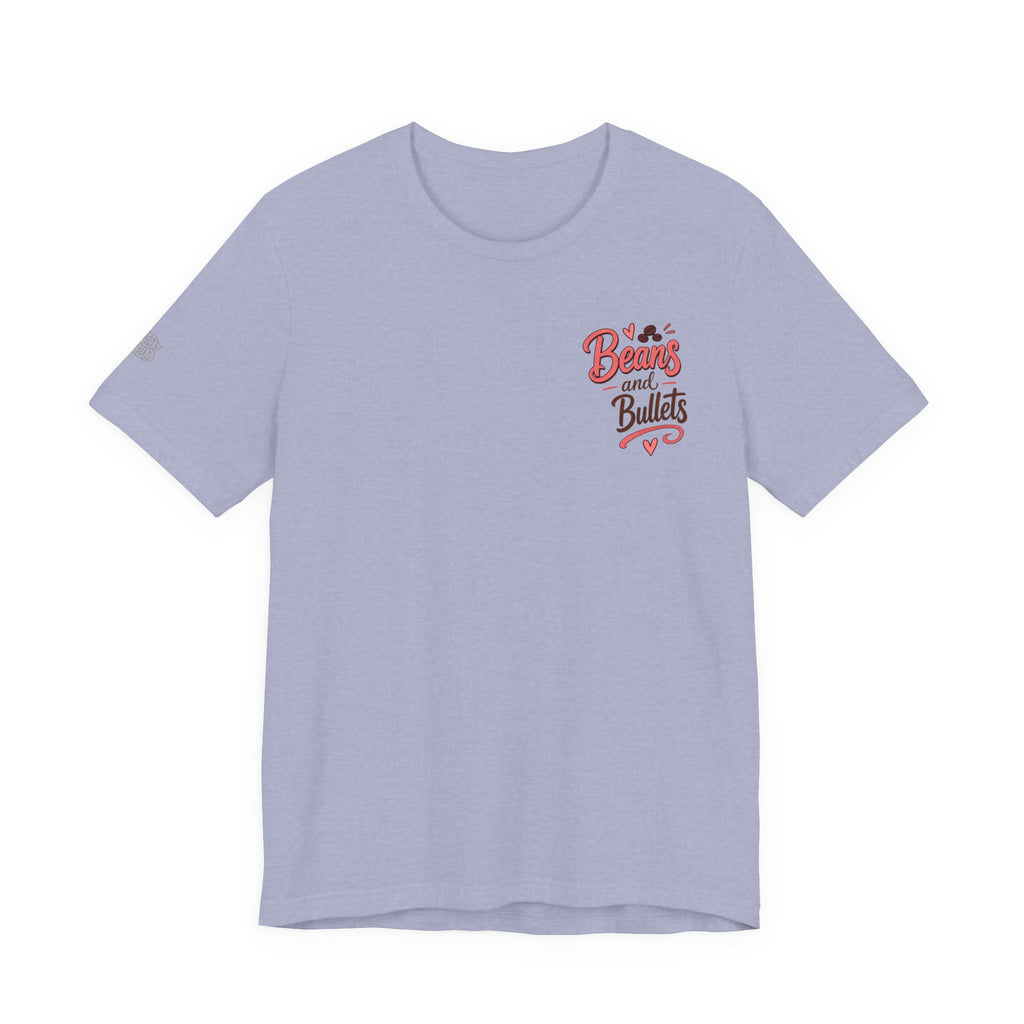 'Beans and Bullets' Coffee Lover T-Shirt