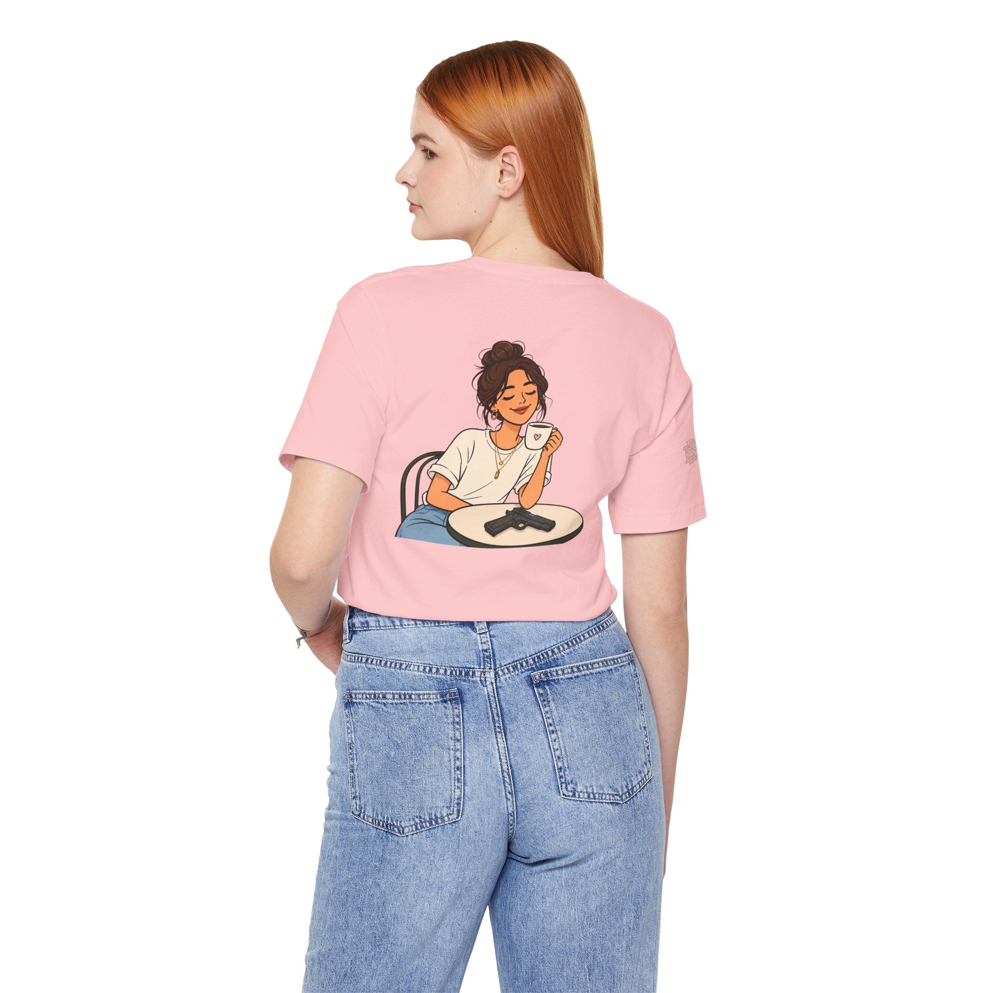 'Beans and Bullets' Coffee Lover T-Shirt
