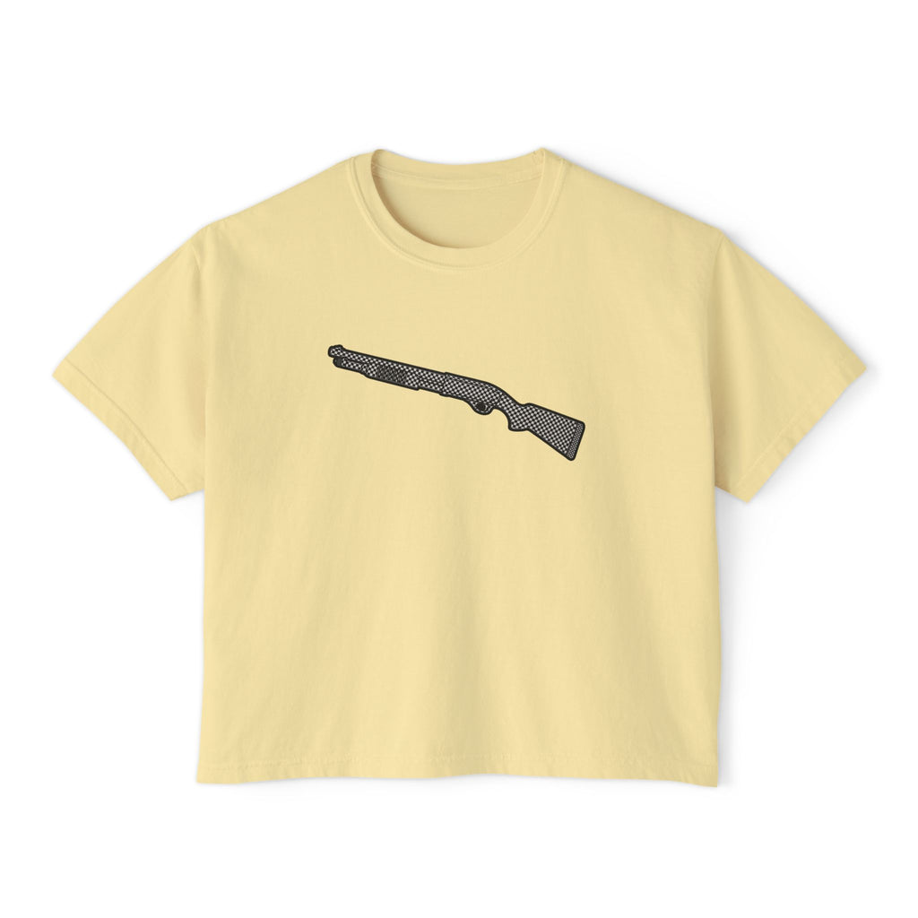 The Checker Collection-Shotgun-Women's Boxy Tee