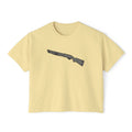 The Checker Collection-Shotgun-Women's Boxy Tee