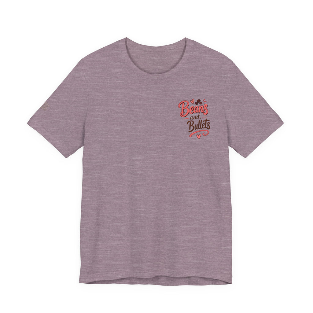 'Beans and Bullets' Coffee Lover T-Shirt