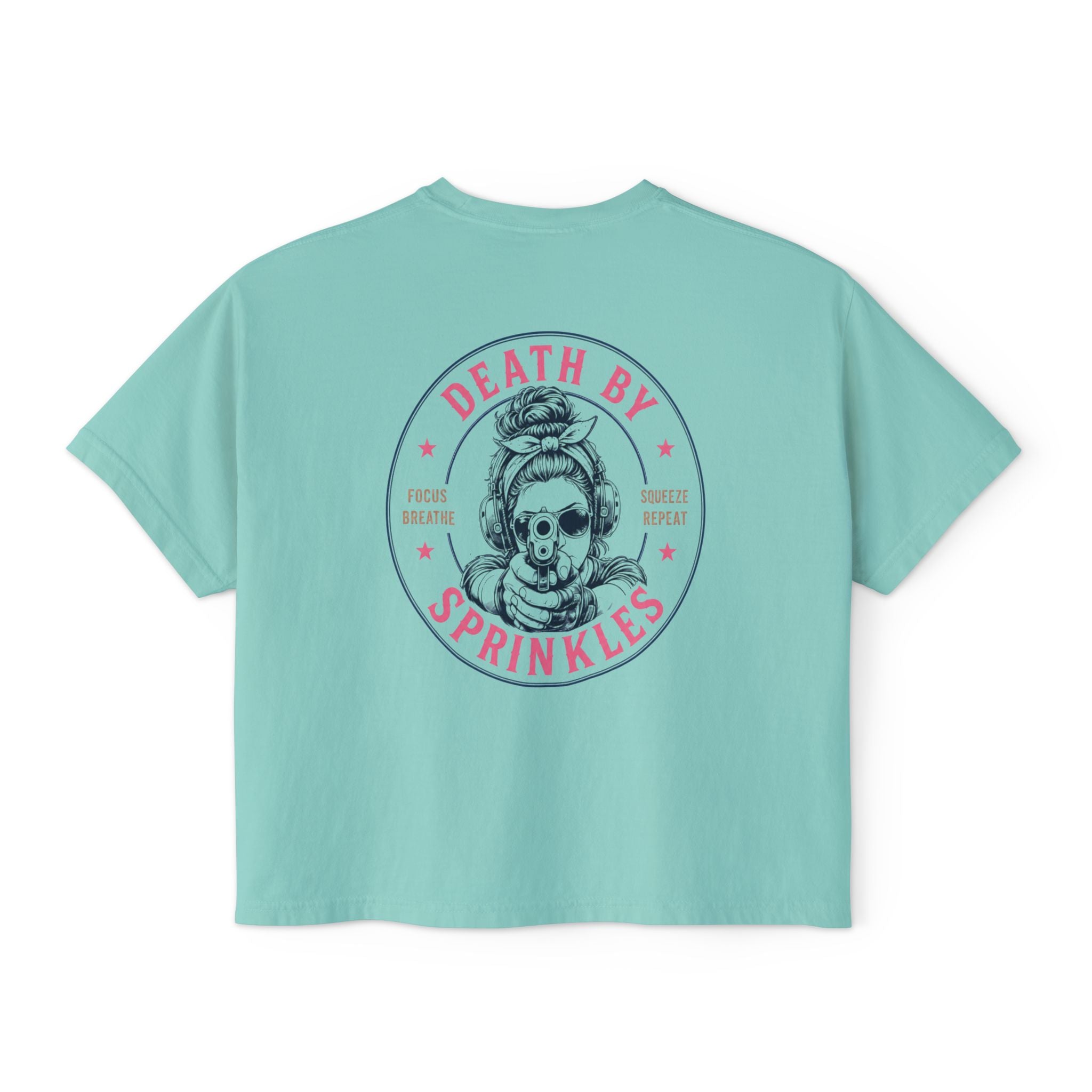 Death By Sprinkles-Women’s Crop T-Shirt