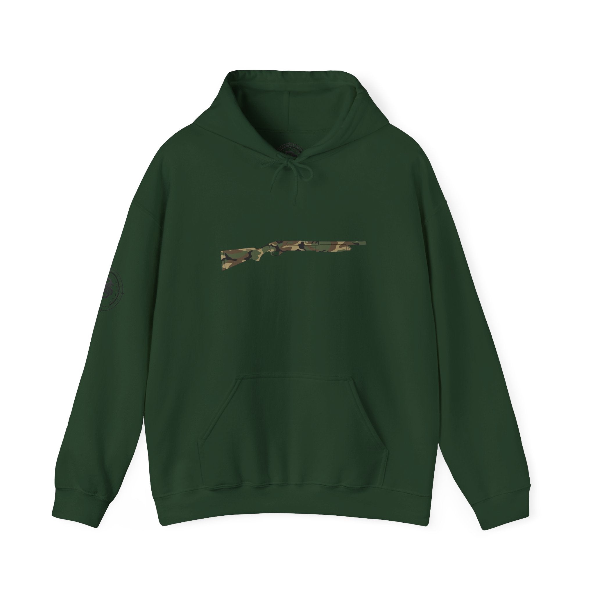 Camo Shotgun-Unisex Heavy Blend™ Hooded Sweatshirt