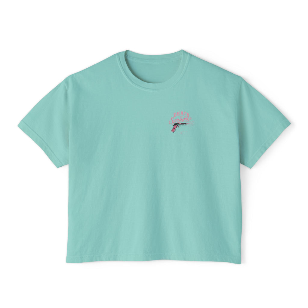Death By Sprinkles-Women’s Crop T-Shirt