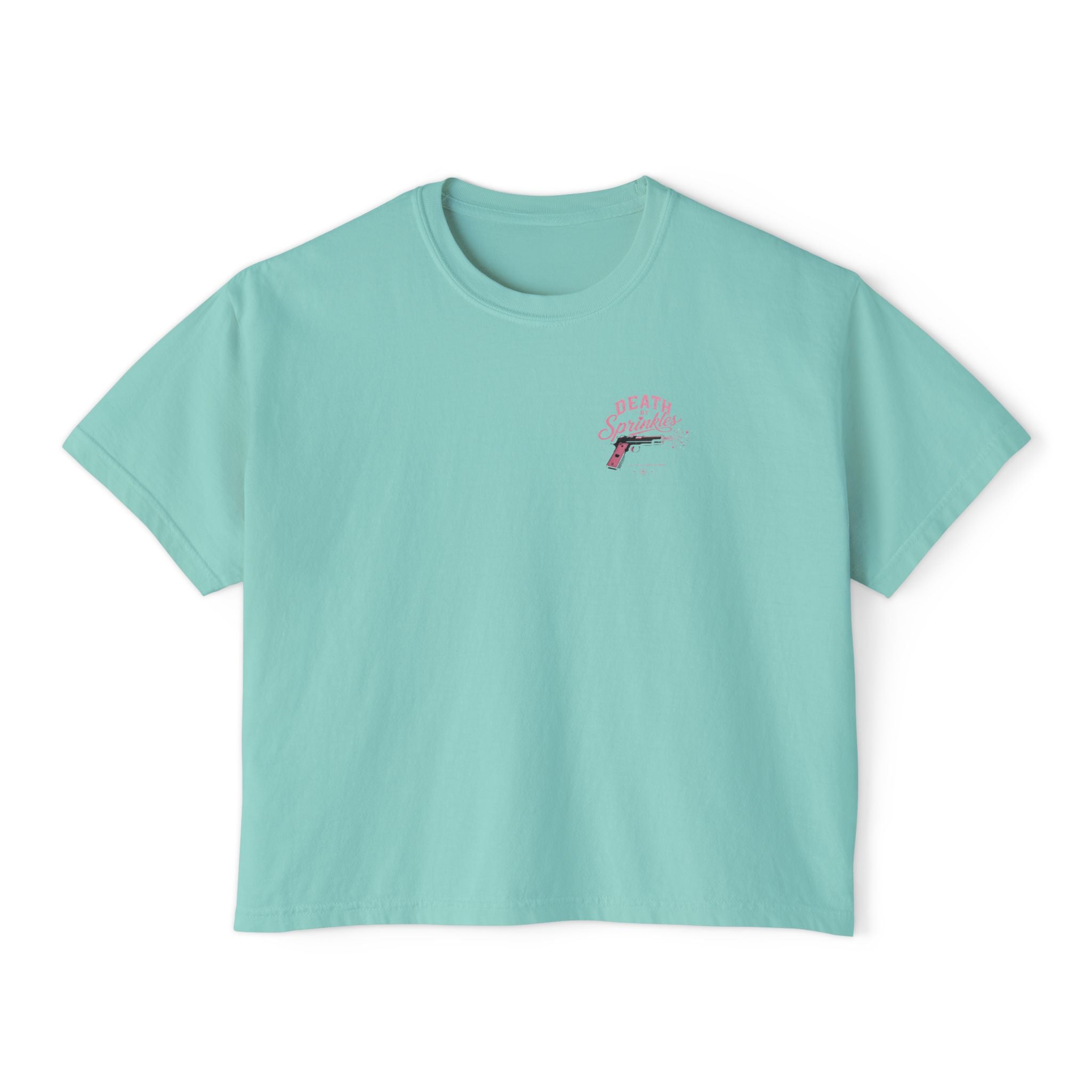 Death By Sprinkles-Women’s Crop T-Shirt