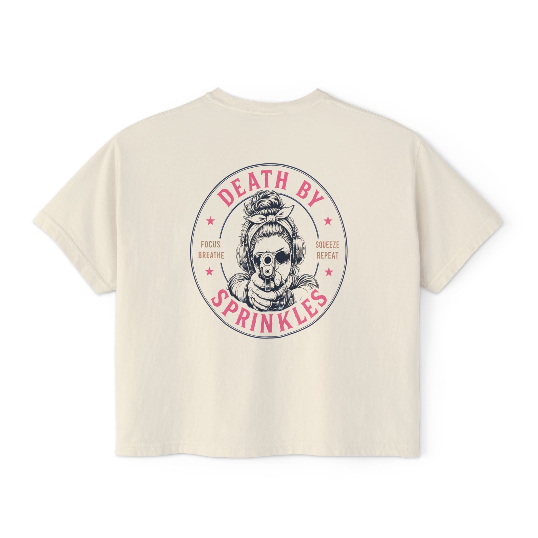 Death By Sprinkles-Women’s Crop T-Shirt