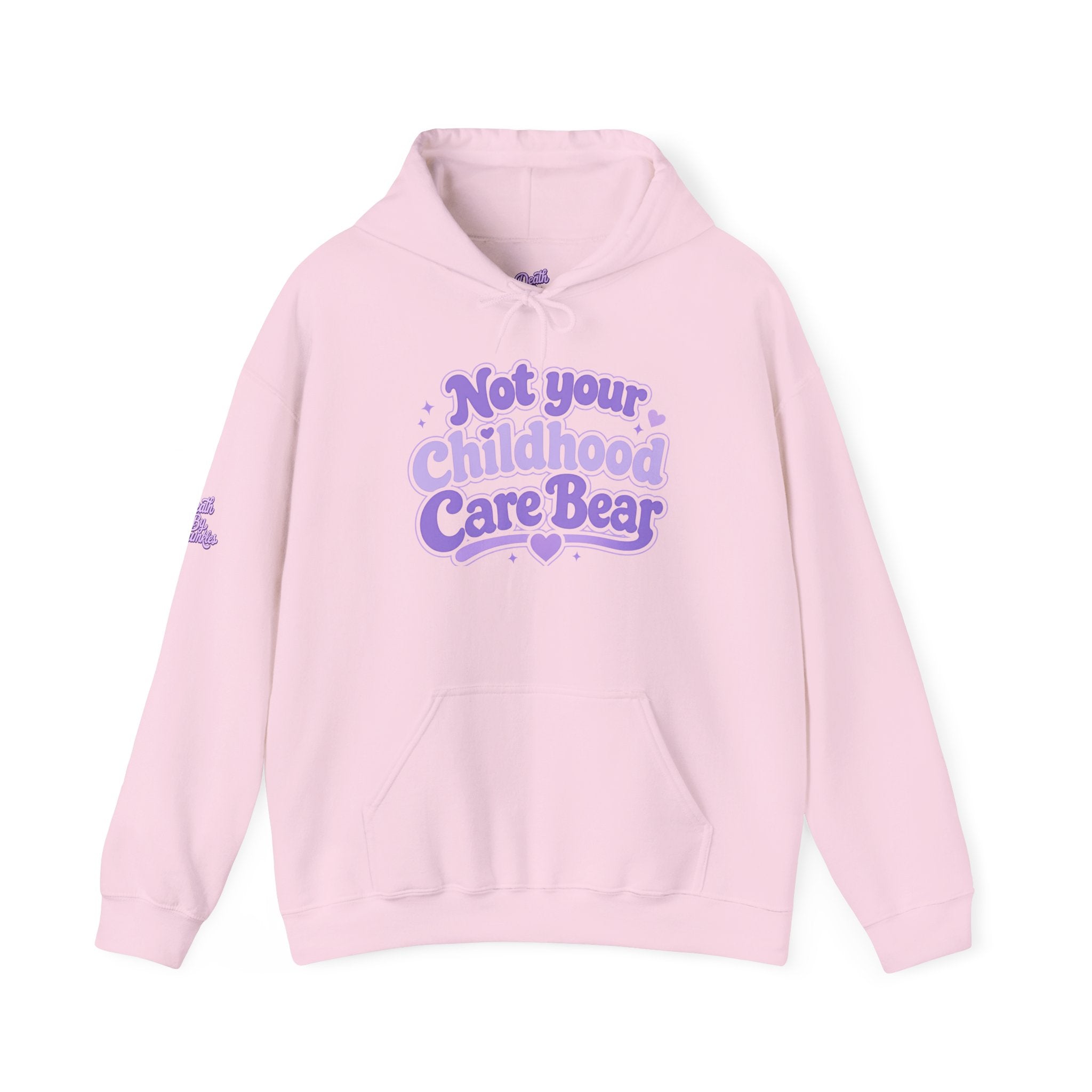 Not Your Childhood Care Bear Hoodie — Retro Care Bears Graphic Hoodie