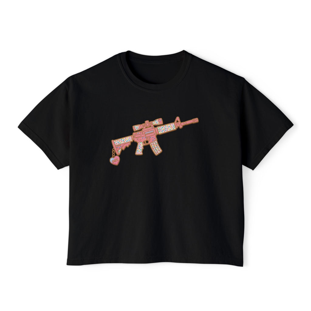 The Signature Sprinkles- AR Rifle- Women's Boxy Tee