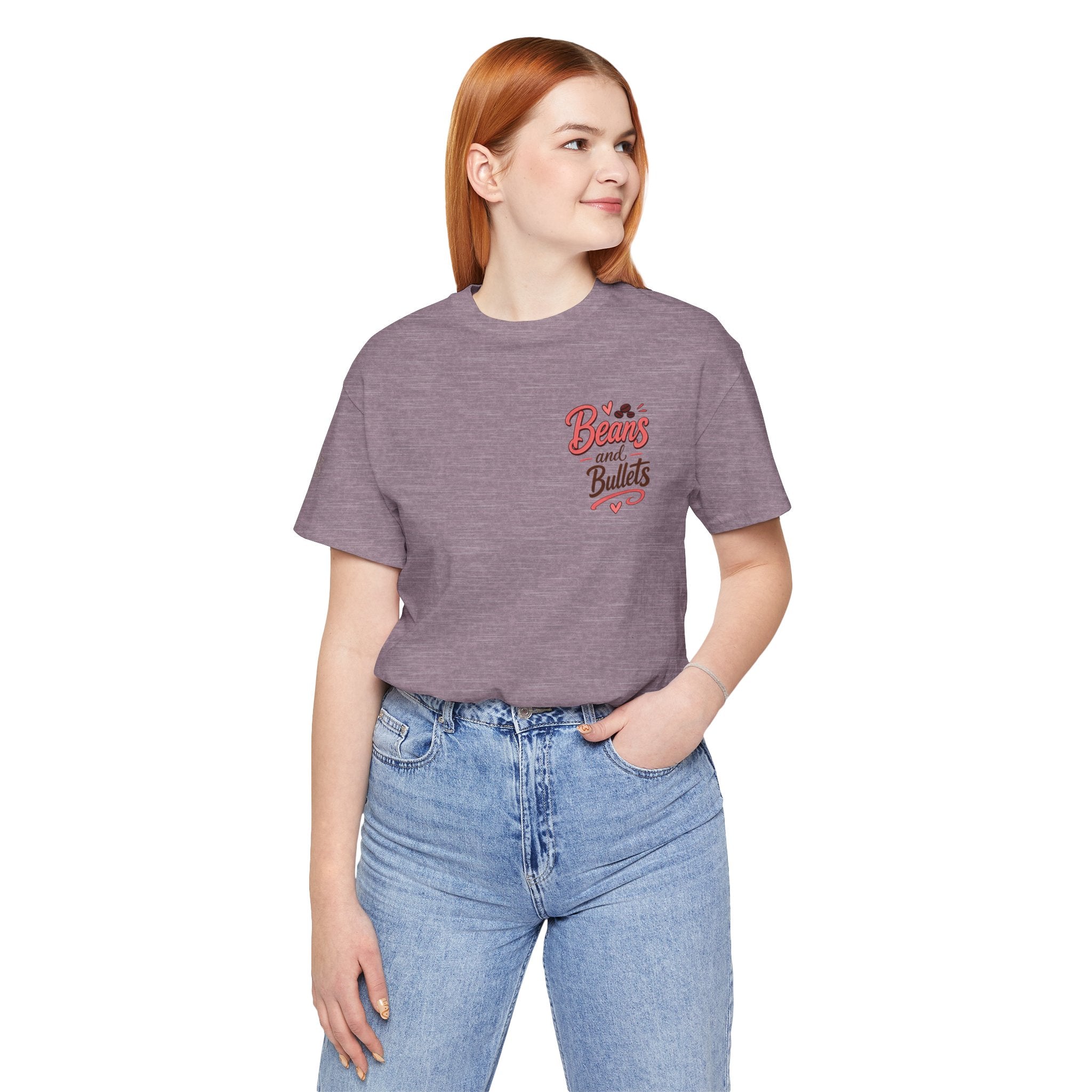 'Beans and Bullets' Coffee Lover T-Shirt