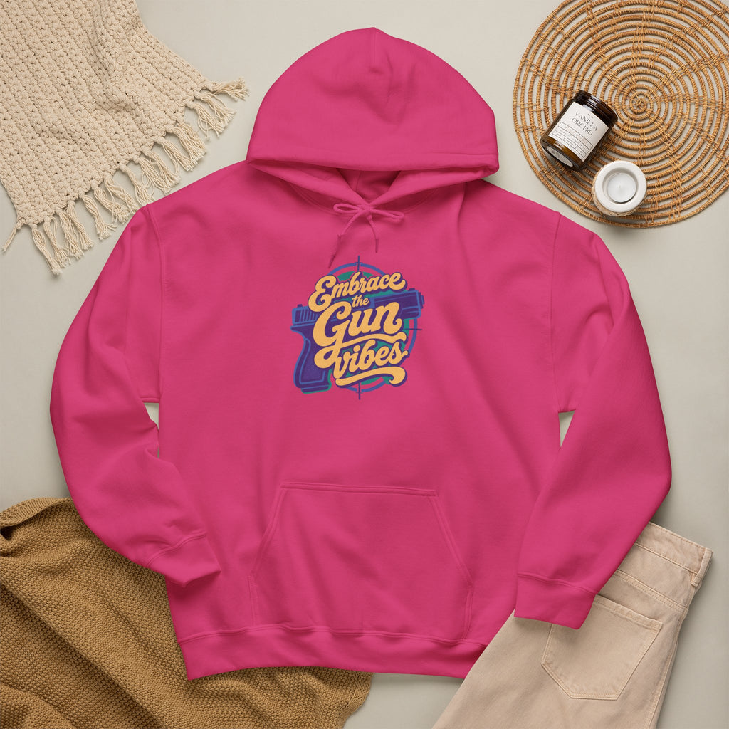 Embrace Gun Vibes Hoodie — Retro