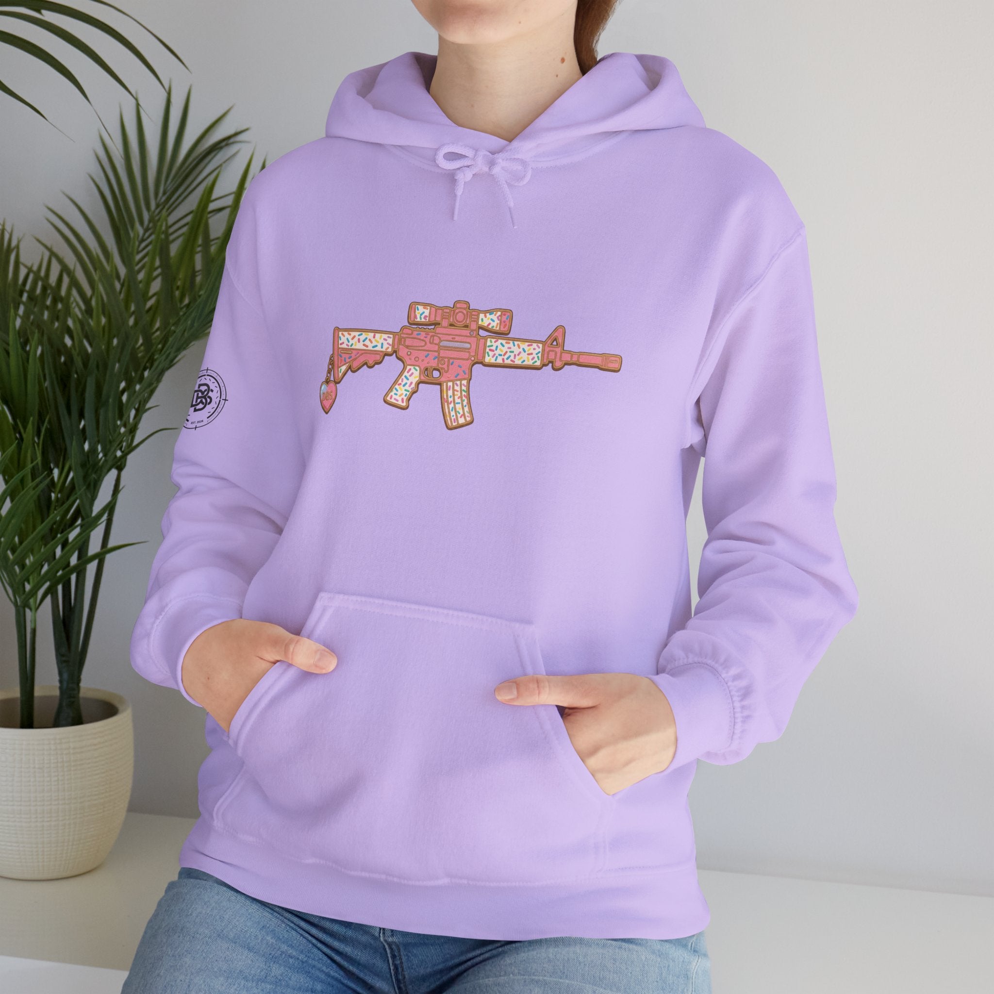 Sprinkle AR Rifle Graphic Hoodie