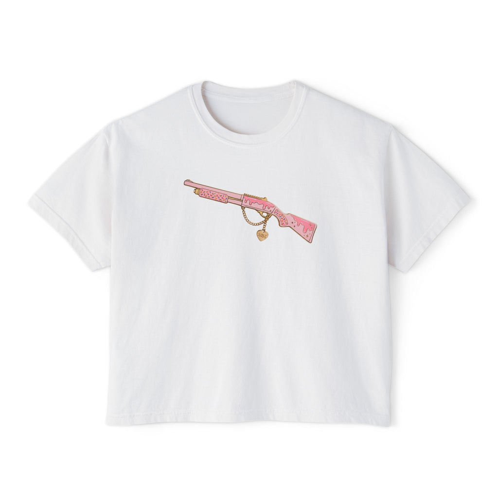 The Signature Sprinkles Collection- Shotgun- Women's Boxy Tee