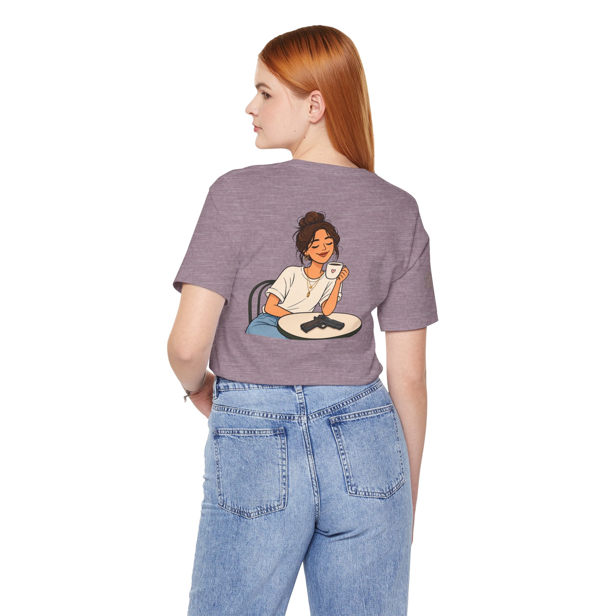 'Beans and Bullets' Coffee Lover T-Shirt