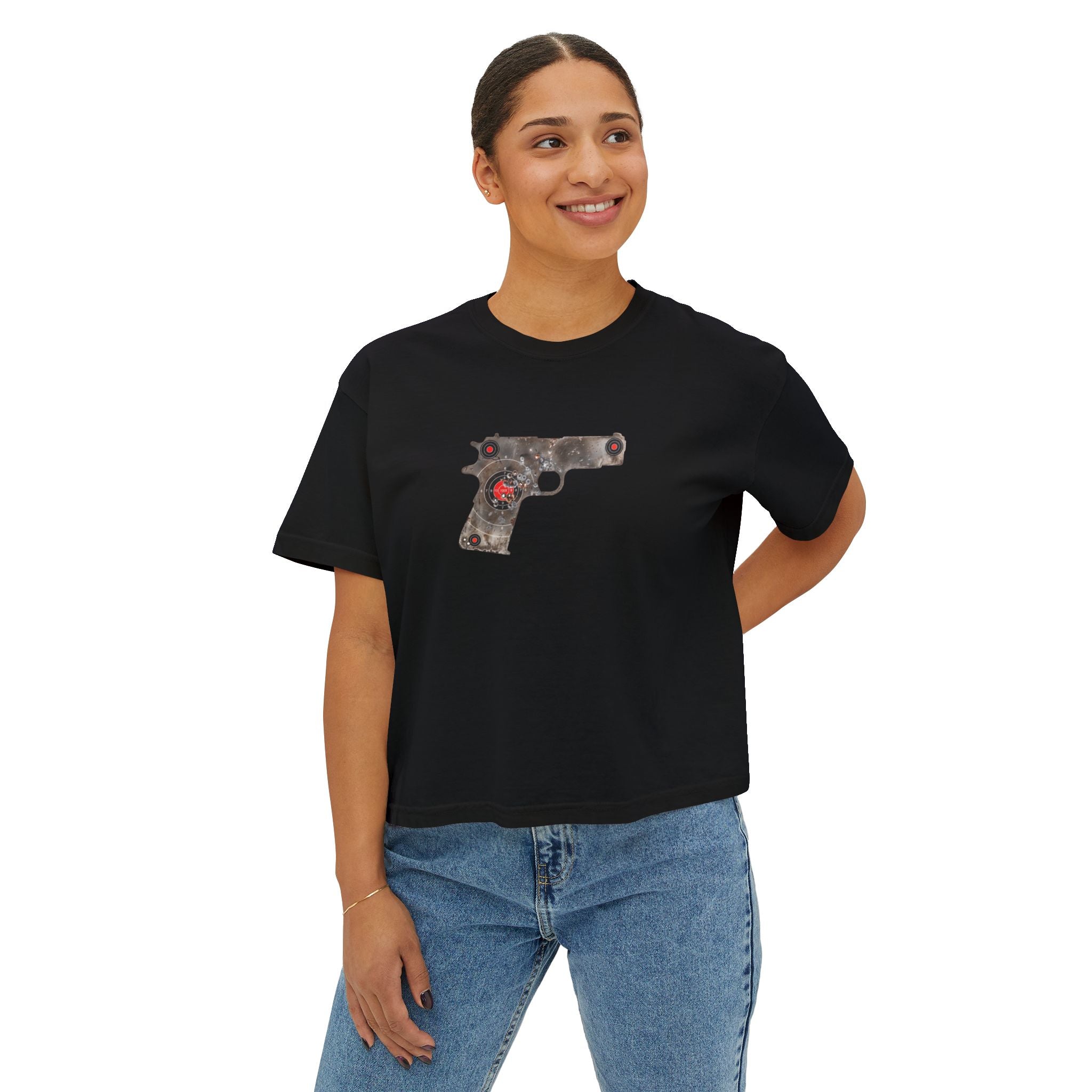 The Target Collection- Pistol-Women’s Boxy Tee