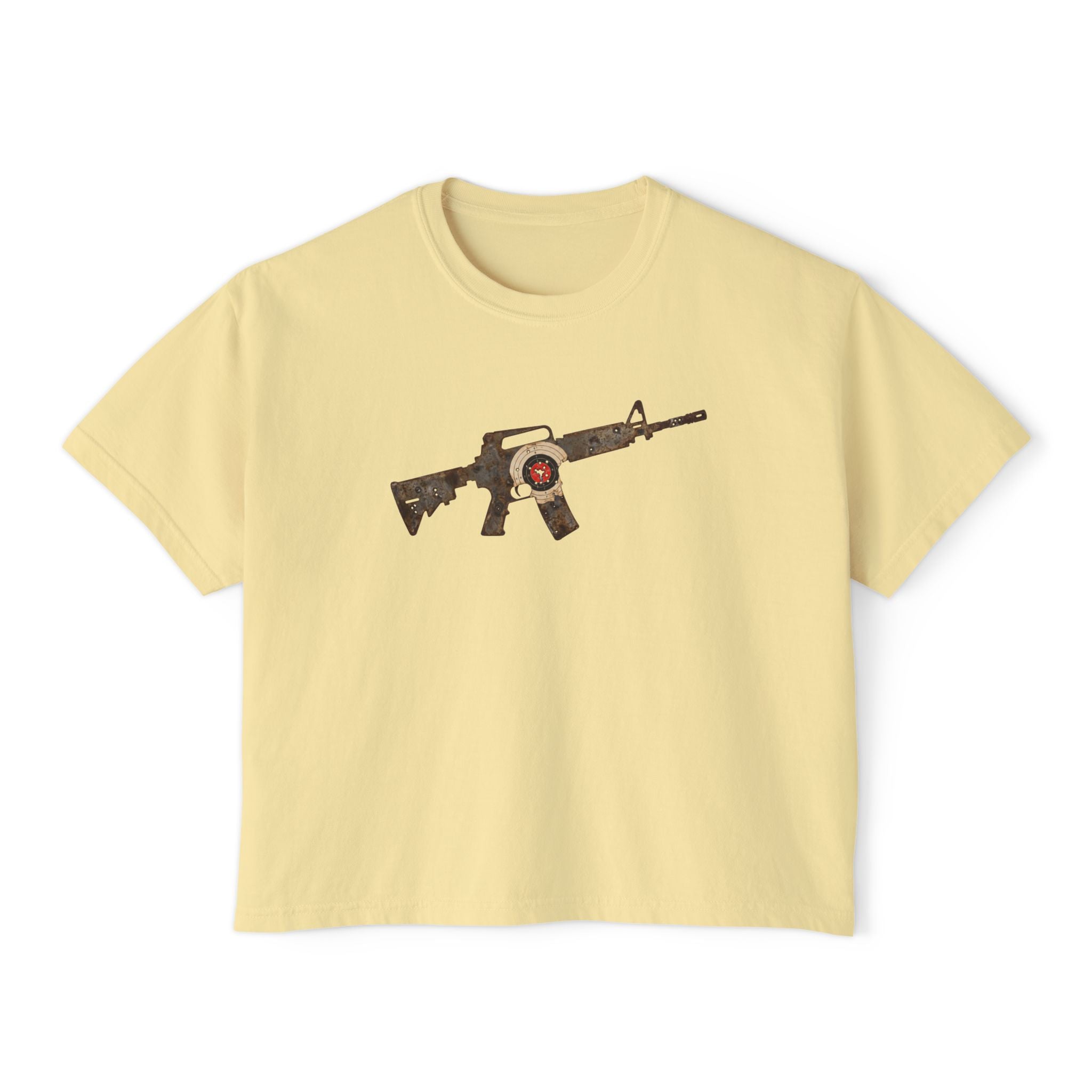 The Target Collection- AR Rifle-Women’s Boxy Tee
