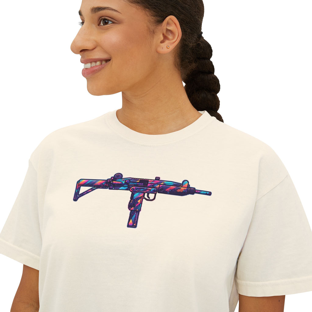 The Retro Collection-UZI-Women’s Boxy Tee