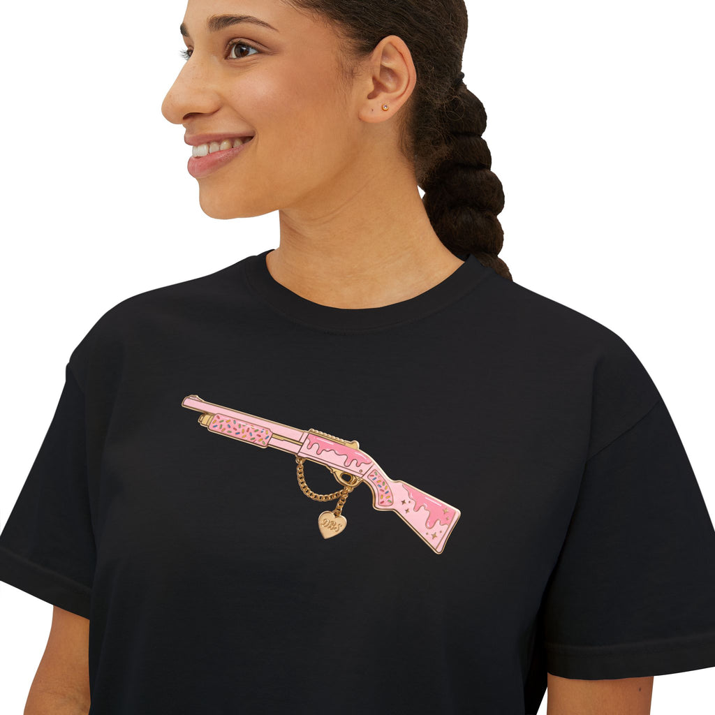 The Signature Sprinkles Collection- Shotgun- Women's Boxy Tee
