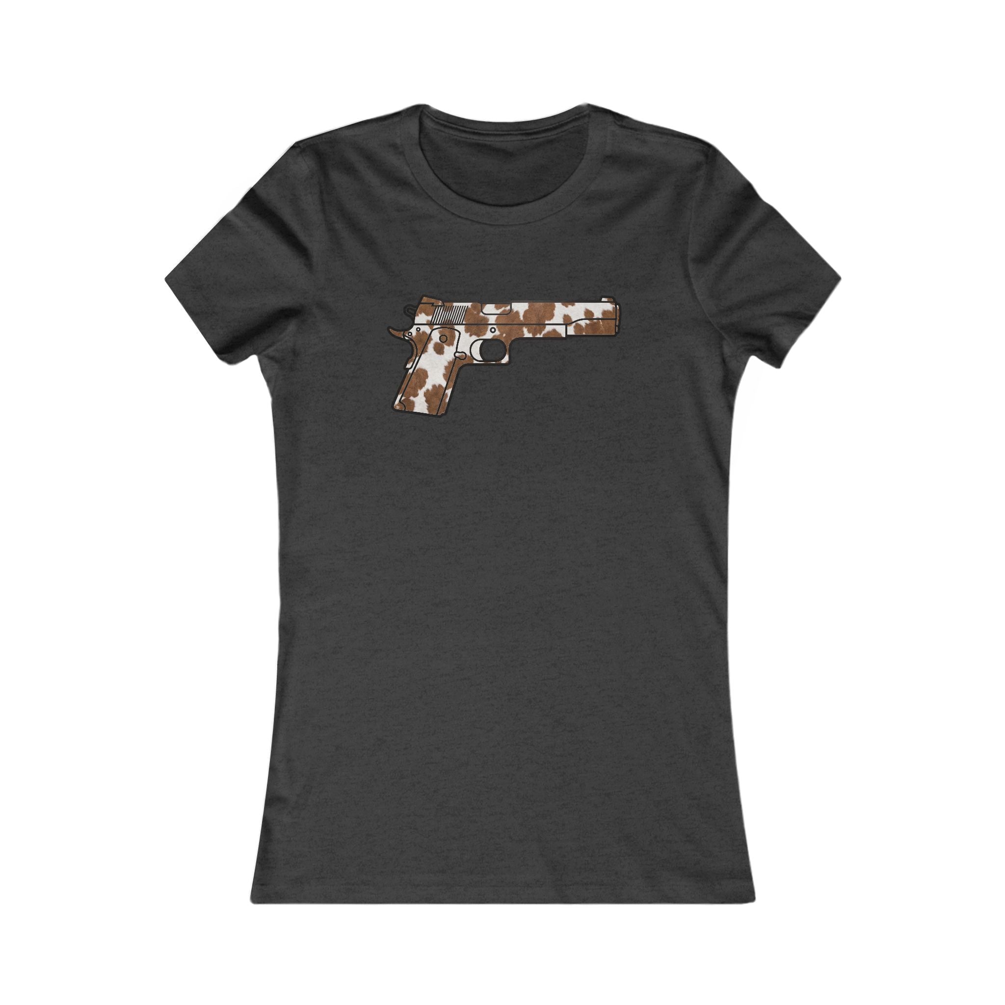 The Cowhide Collection-Pistol-Women's T's