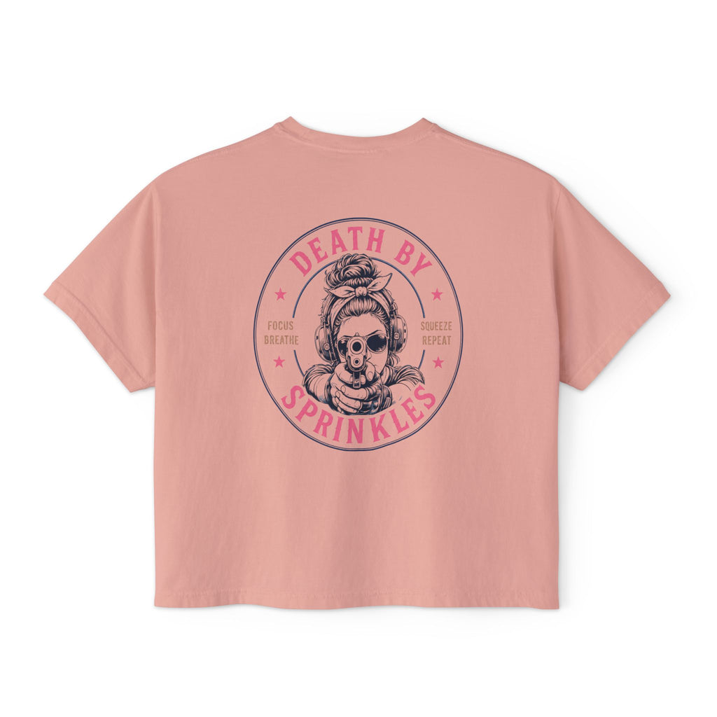 Death By Sprinkles-Women’s Crop T-Shirt