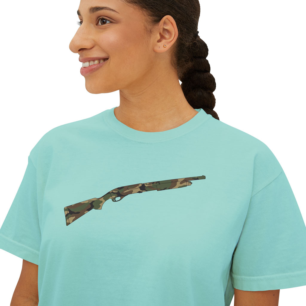 The Camo Collection-Shotgun-Women's Boxy Tee