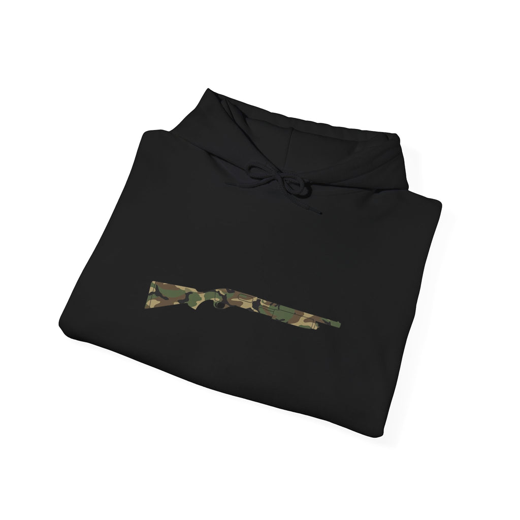 Camo Shotgun-Unisex Heavy Blend™ Hooded Sweatshirt