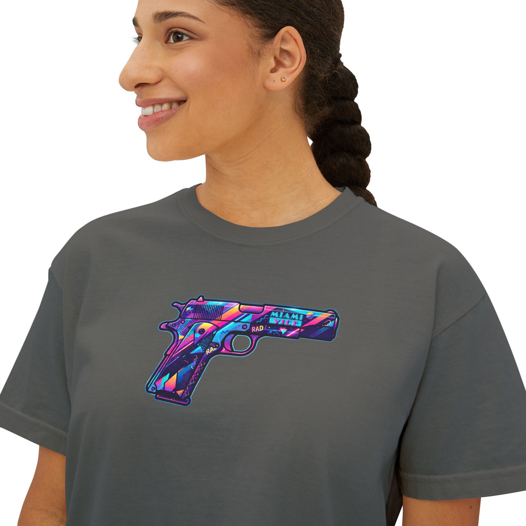 The Retro Collection-Pistol-Women's Boxy Tee