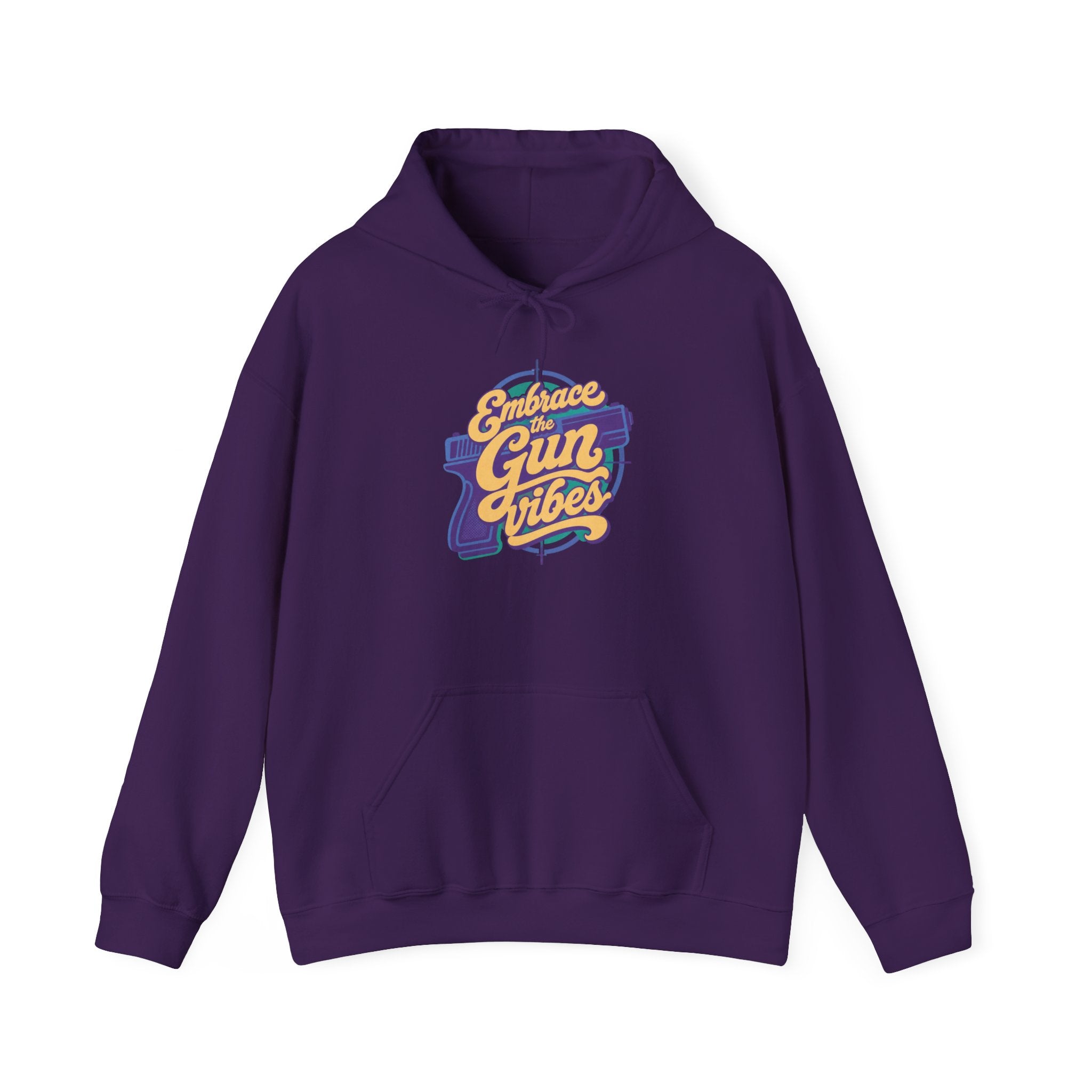 Embrace Gun Vibes Hoodie — Retro