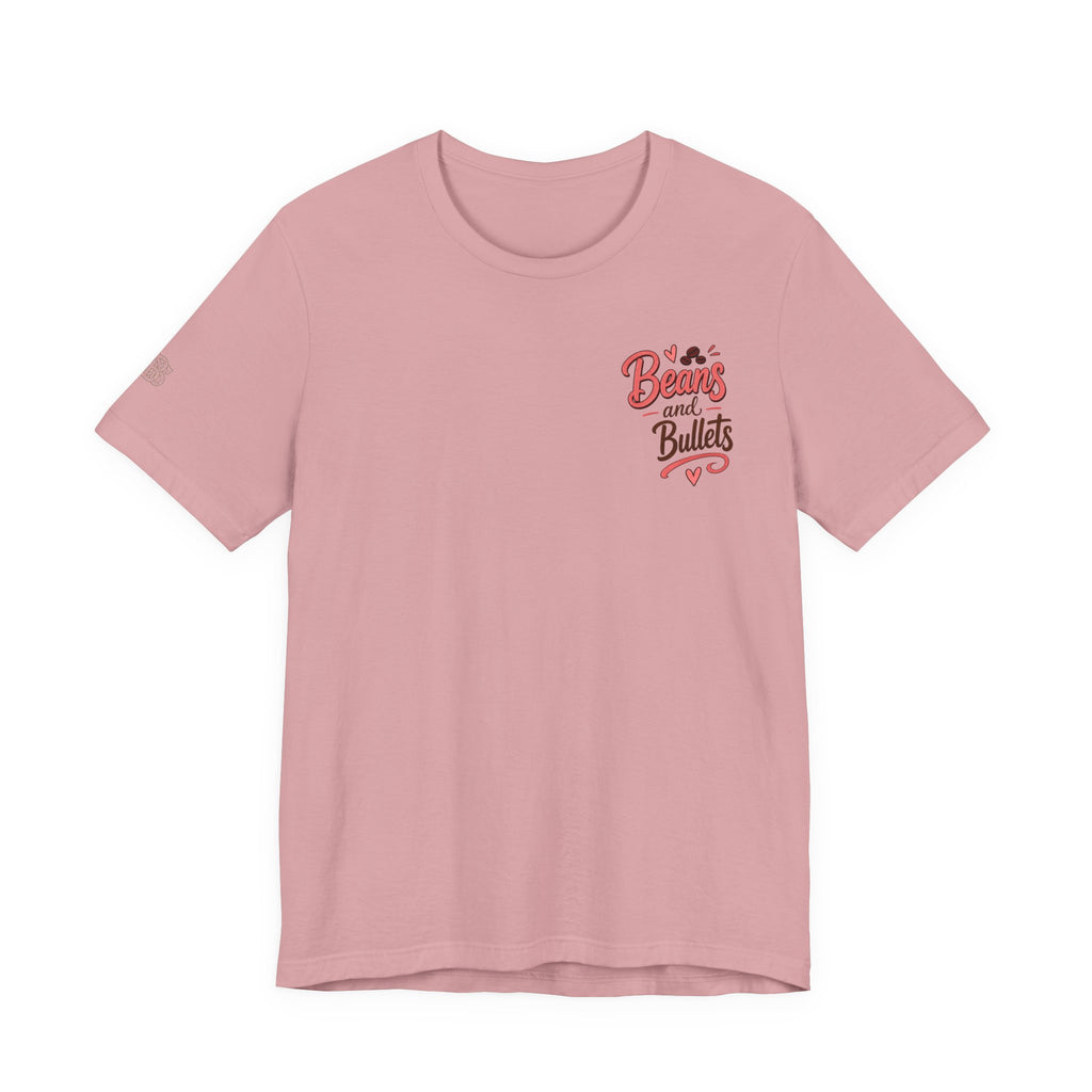 'Beans and Bullets' Coffee Lover T-Shirt