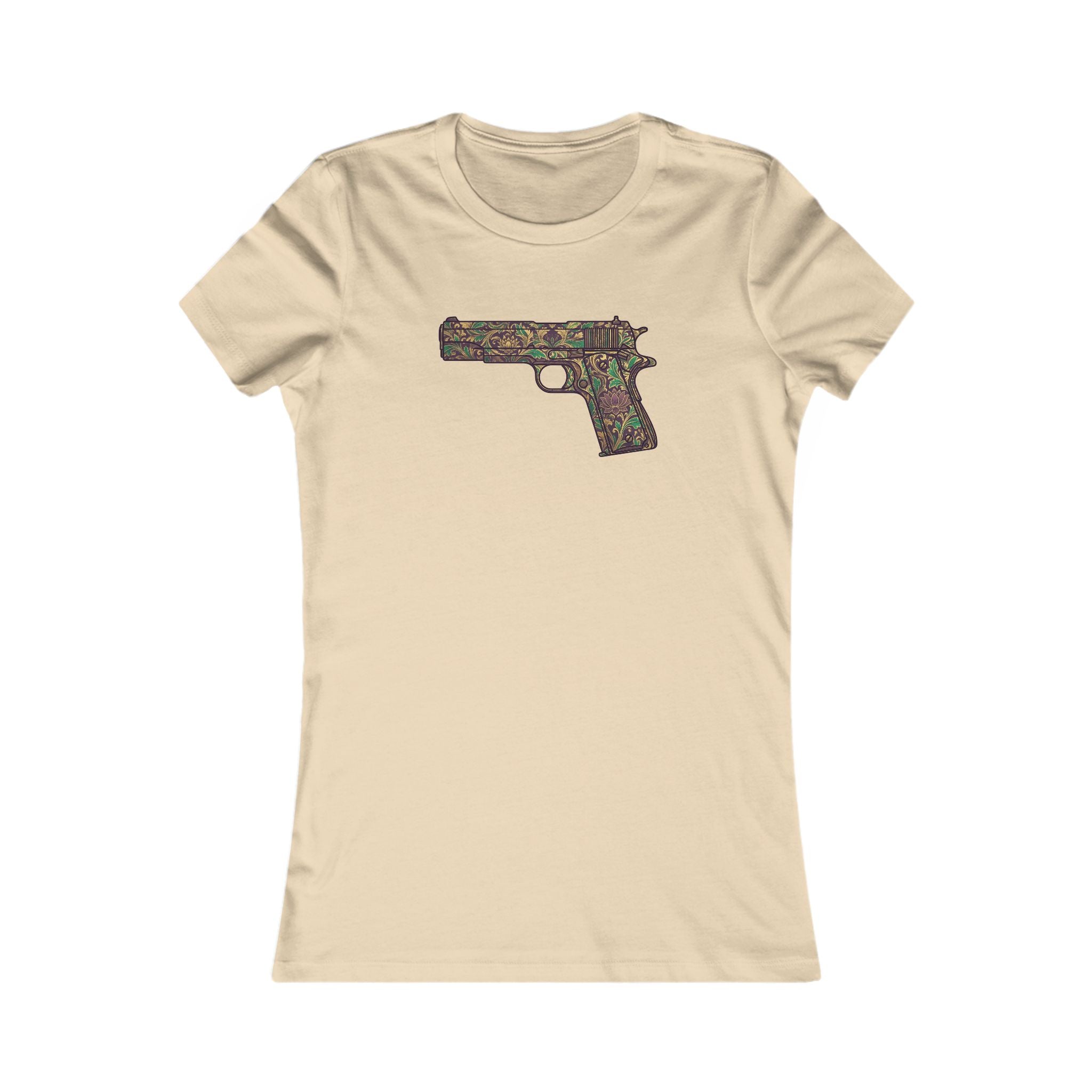 The Floral Collection-1911 Pistol-Women's T's